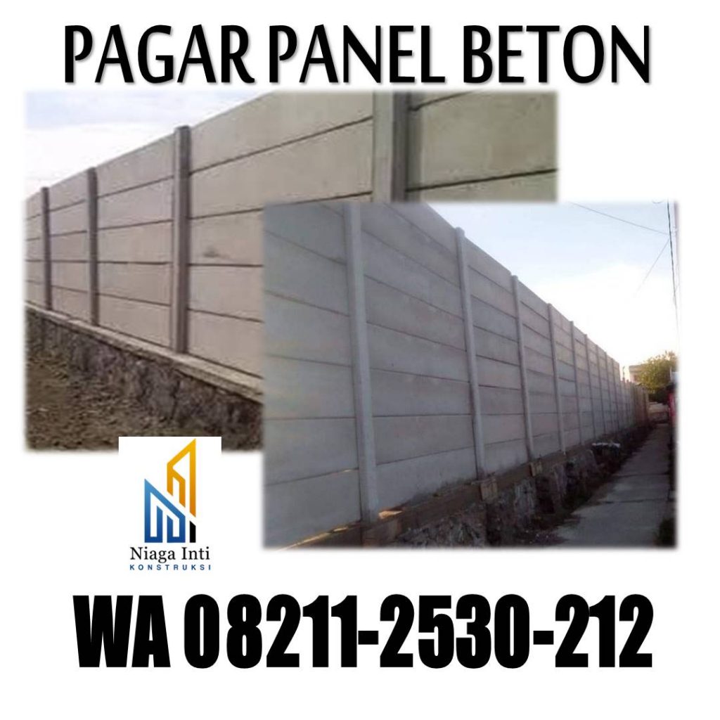 Harga Pagar Panel Beton Terpasang Tangerang Selatan
