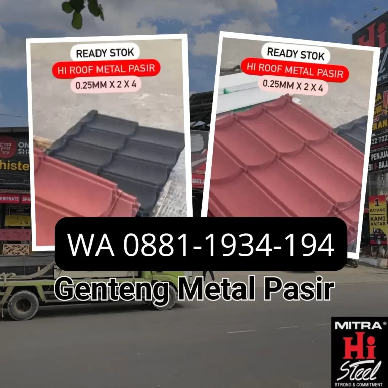 Toko Genteng Metal Pasir Terdekat